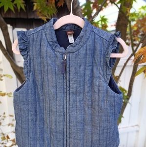 Tea Collection Denim Girl Vest size L/G